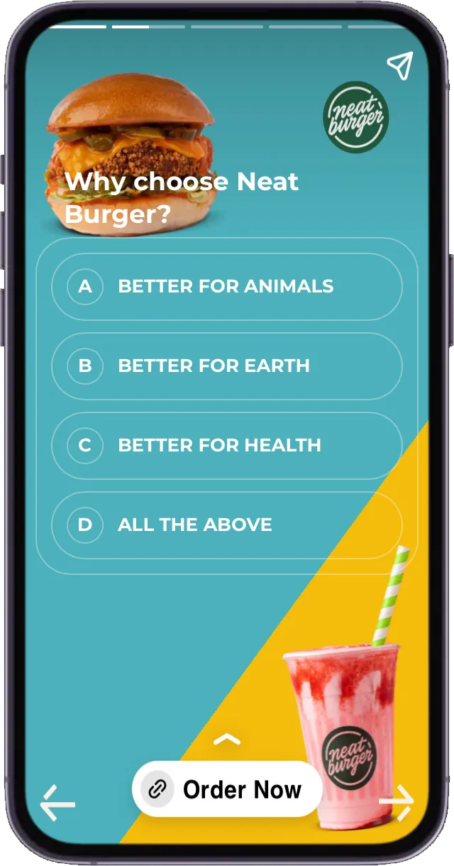 interactive ad stories